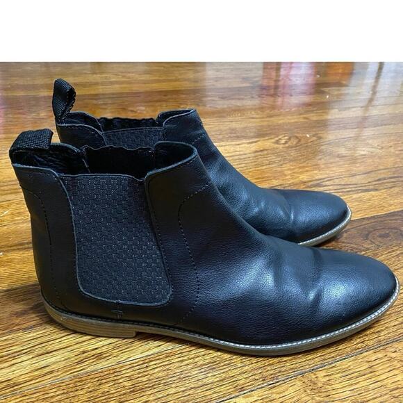 Ben Sherman Leather Chelsea Boots Classic Dark Academia Quiet Luxury Dapper Mens - Picture 1 of 14